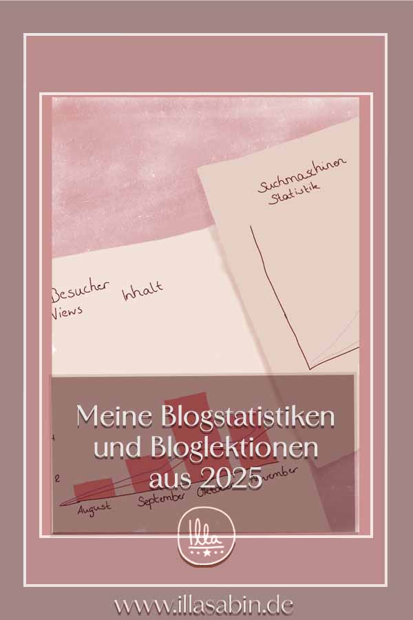 Meine Blogstatistiken und Bloglektionen 2025