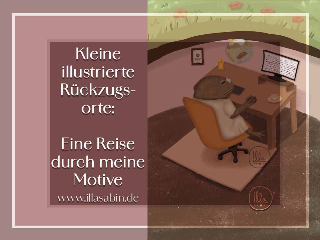 Mehr über den Artikel erfahren Kleine illustrierte Rückzugsorte: Eine Reise durch meine Motive